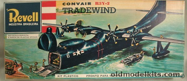 Revell 1/168 Convair R3Y-2 Tradewind - Kikoler/Brazil Issue - (R3Y2), H178 plastic model kit